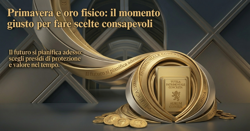 Primavera e oro fisico